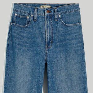 Madewell Tall Perfect Vintage Wide Leg Crop in Cresslow Wash